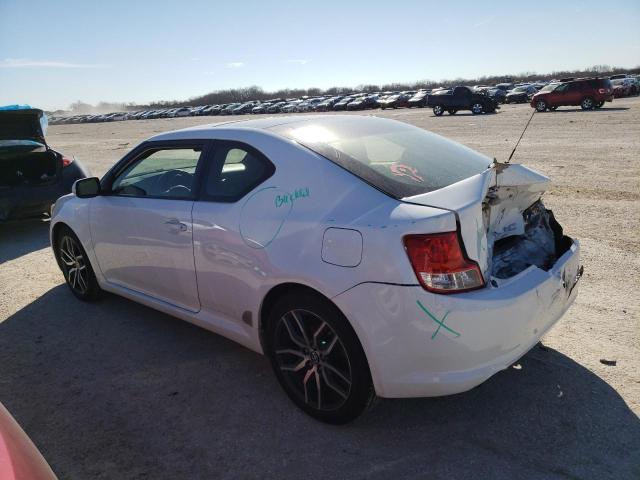 JTKJF5C71D3060259 - 2013 TOYOTA SCION TC WHITE photo 2