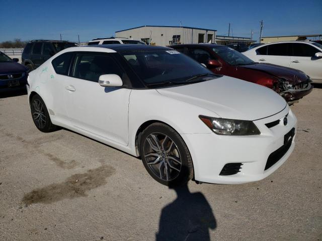 JTKJF5C71D3060259 - 2013 TOYOTA SCION TC WHITE photo 4