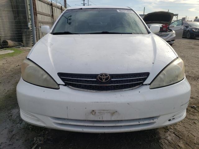 4T1BE32K44U310110 - 2004 TOYOTA CAMRY LE WHITE photo 5