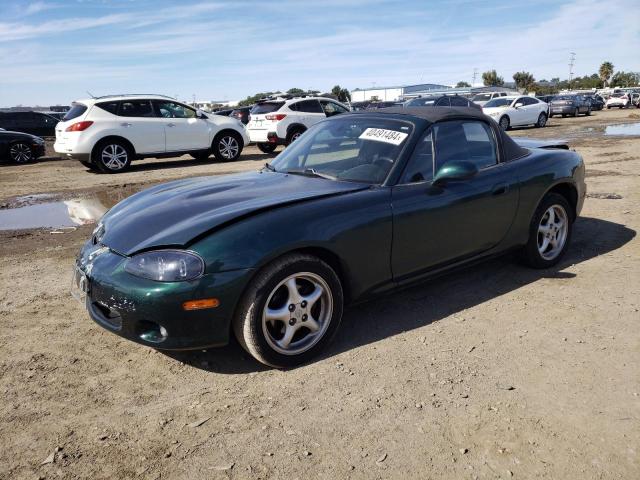 JM1NB353310203244 - 2001 MAZDA MX-5 MIATA BASE GREEN photo 1