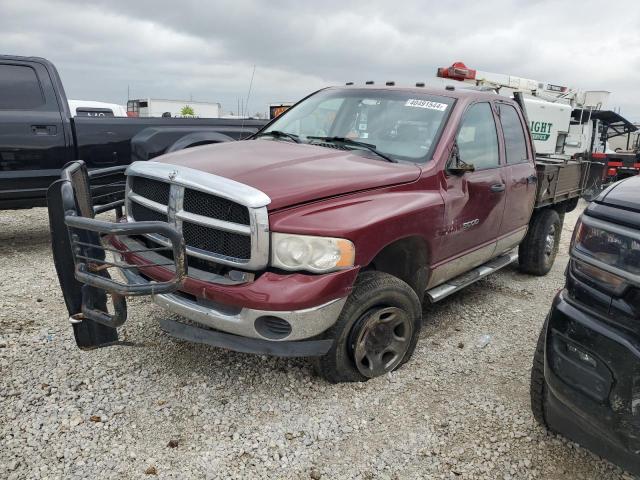 3D7KS28C75G826110 - 2005 DODGE RAM 2500 ST BURGUNDY photo 1