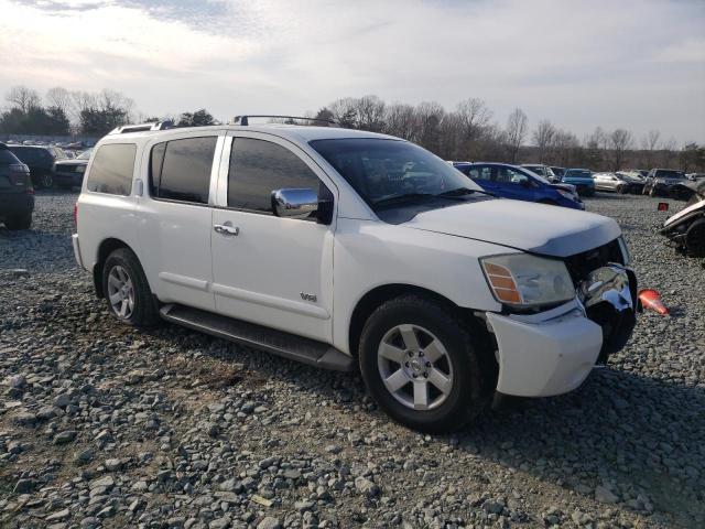 5N1BA08A27N706575 - 2007 NISSAN ARMADA SE WHITE photo 4