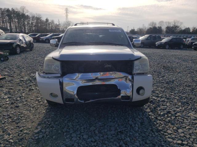 5N1BA08A27N706575 - 2007 NISSAN ARMADA SE WHITE photo 5