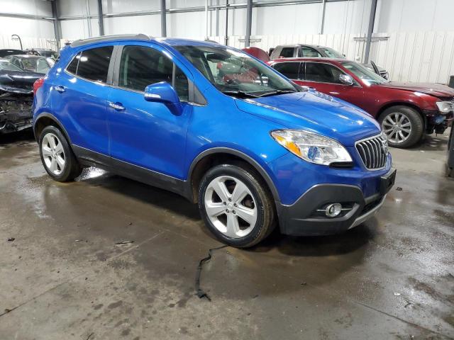 KL4CJGSBXGB692875 - 2016 BUICK ENCORE BLUE photo 4