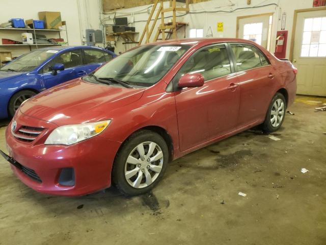 JTDBU4EE7DJ114523 - 2013 TOYOTA COROLLA BASE RED photo 1