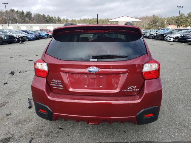 JF2GPASC7F8256400 - 2015 SUBARU XV CROSSTR SPORT LIMITED RED photo 6