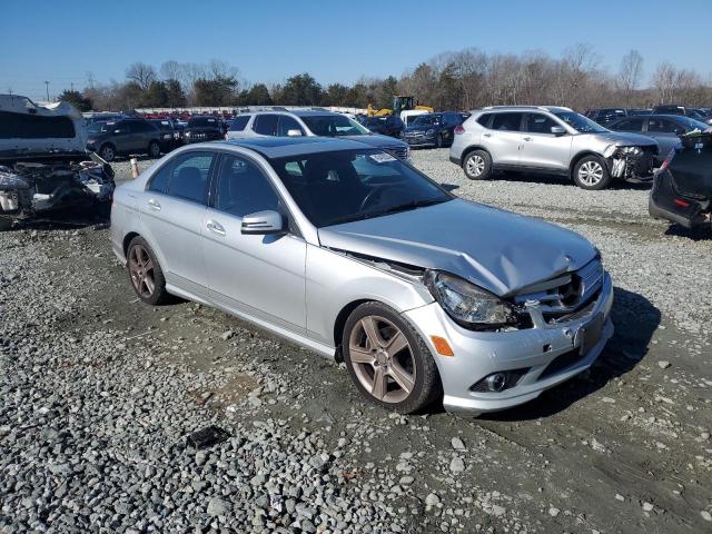 WDDGF8BB5AR123113 - 2010 MERCEDES-BENZ C 300 4MATIC SILVER photo 4