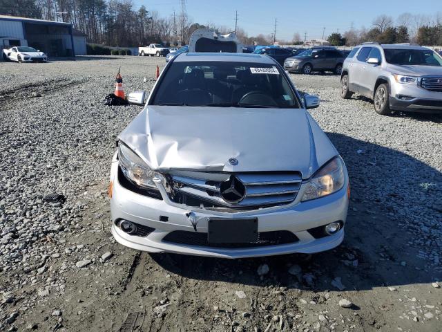 WDDGF8BB5AR123113 - 2010 MERCEDES-BENZ C 300 4MATIC SILVER photo 5