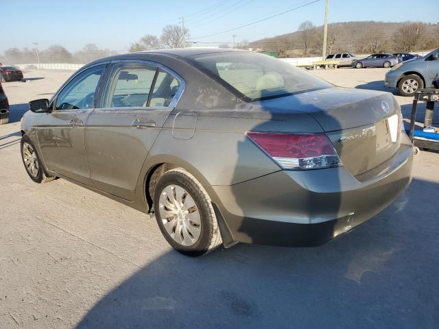 1HGCP26349A180274 - 2009 HONDA ACCORD LX GRAY photo 2