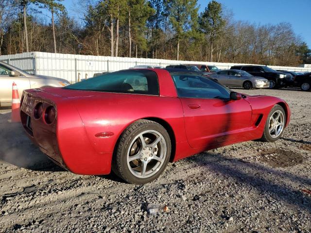 1G1YY22G825124307 - 2002 CHEVROLET CORVETTE RED photo 3