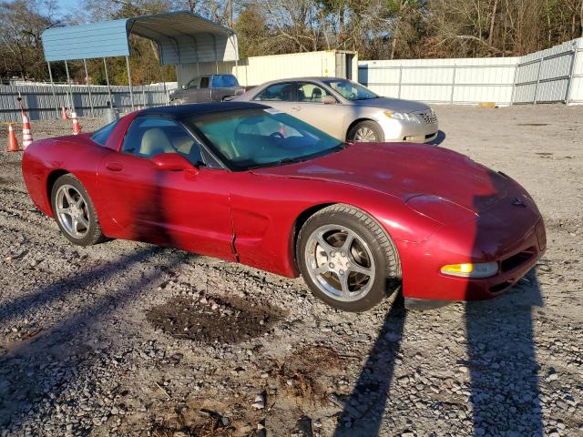 1G1YY22G825124307 - 2002 CHEVROLET CORVETTE RED photo 4