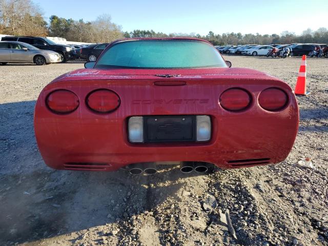 1G1YY22G825124307 - 2002 CHEVROLET CORVETTE RED photo 6