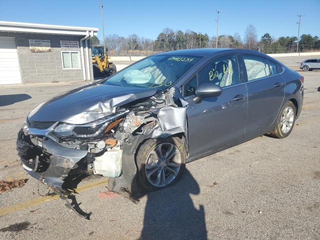 1G1BE5SM8K7138590 - 2019 CHEVROLET CRUZE LT SILVER photo 1