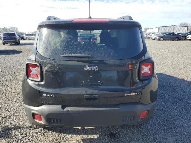 ZACNJBAB1KPK07019 - 2019 JEEP RENEGADE SPORT BLACK photo 6