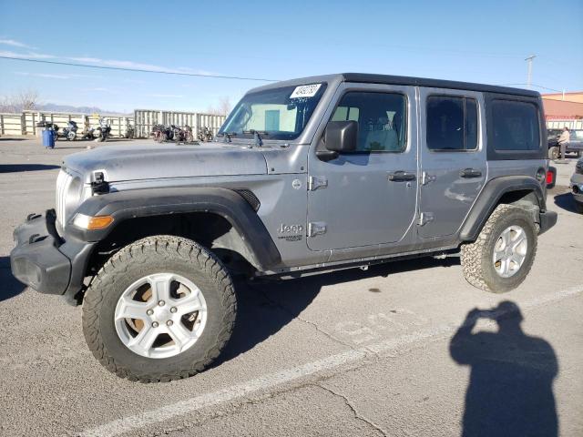 1C4HJXDN9KW639914 - 2019 JEEP WRANGLER U SILVER photo 1