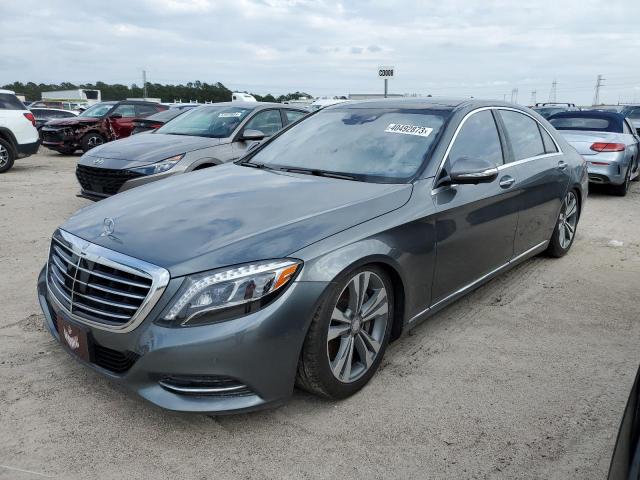 WDDUG8FB7GA242332 - 2016 MERCEDES-BENZ S 550 4MATIC GRAY photo 1