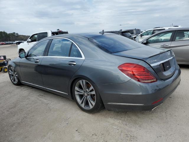 WDDUG8FB7GA242332 - 2016 MERCEDES-BENZ S 550 4MATIC GRAY photo 2