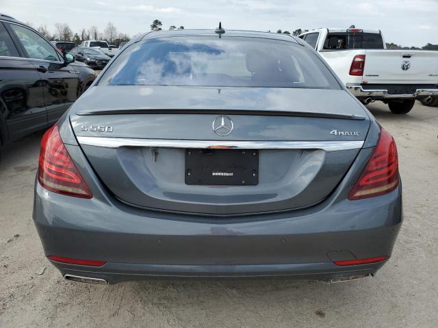 WDDUG8FB7GA242332 - 2016 MERCEDES-BENZ S 550 4MATIC GRAY photo 6