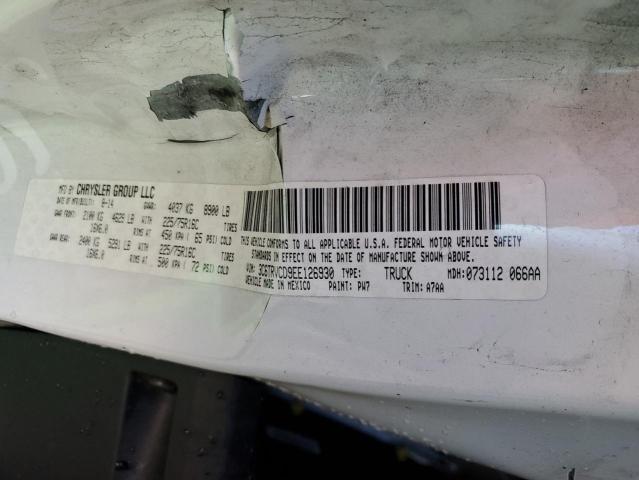 3C6TRVCD9EE126930 - 2014 RAM PROMASTER 2500 HIGH Zielony zdjęcie 14