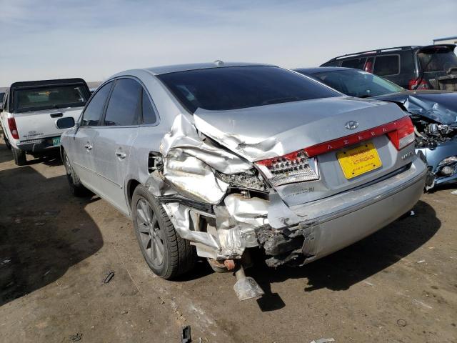 KMHFC46FX9A357385 - 2009 HYUNDAI AZERA SE SILVER photo 2