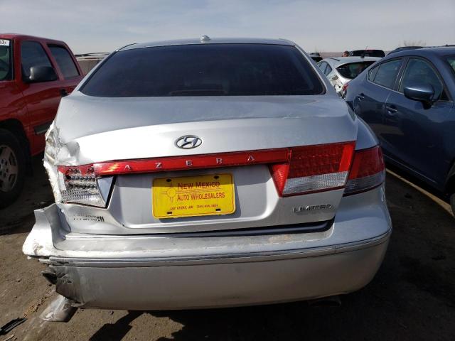 KMHFC46FX9A357385 - 2009 HYUNDAI AZERA SE SILVER photo 6