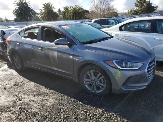 5NPD84LF0JH306587 - 2018 HYUNDAI ELANTRA SEL SILVER photo 4