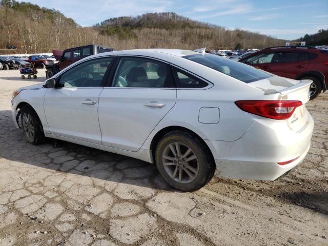 5NPE24AF1HH515761 - 2017 HYUNDAI SONATA SE WHITE photo 2