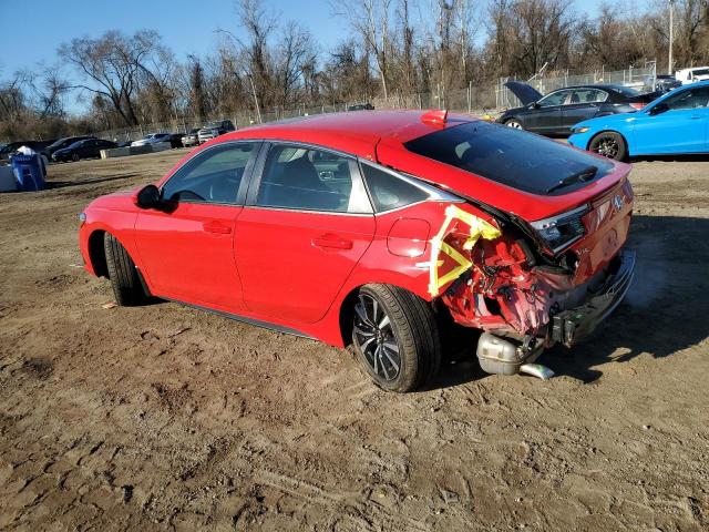 19XFL1H79NE020271 - 2022 HONDA CIVIC EXL წითელი ფოტო 2