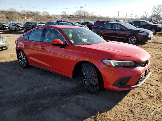 19XFL1H79NE020271 - 2022 HONDA CIVIC EXL წითელი ფოტო 4