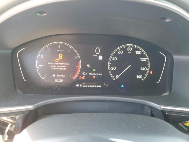 19XFL1H79NE020271 - 2022 HONDA CIVIC EXL წითელი ფოტო 9