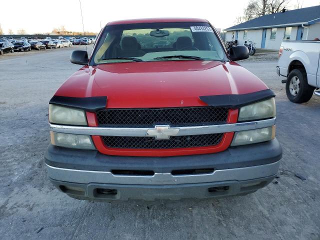 1GCEK19B75E132502 - 2005 CHEVROLET SLVRD K1500 RED photo 5