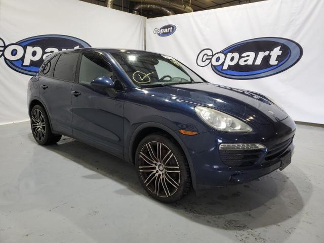 WP1AA2A22BLA06475 - 2011 PORSCHE CAYENNE BLUE photo 4