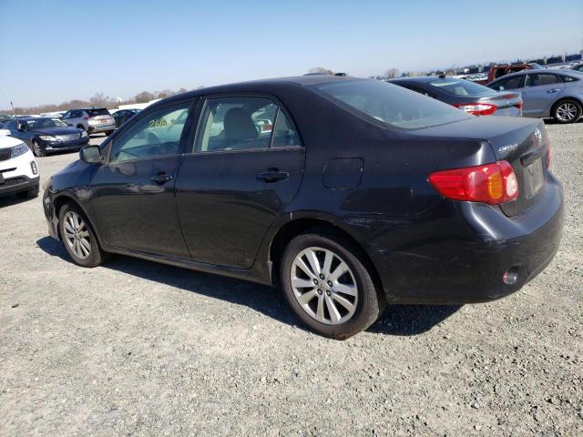 1NXBU40E89Z075112 - 2009 TOYOTA COROLLA BASE BLACK photo 2