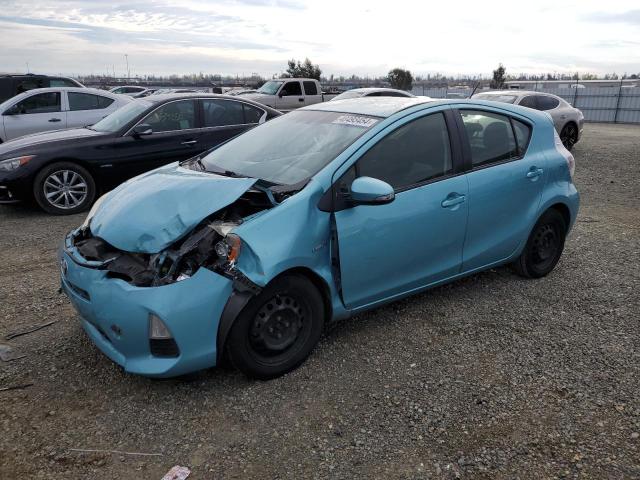 JTDKDTB35C1029420 - 2012 TOYOTA PRIUS C BLUE photo 1