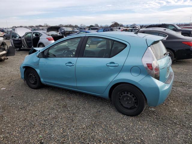 JTDKDTB35C1029420 - 2012 TOYOTA PRIUS C BLUE photo 2