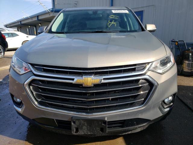 1GNEVGKW1KJ177520 - 2019 CHEVROLET TRAVERSE LT GRAY photo 5