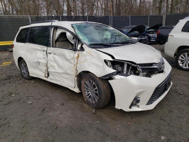 5TDYZ3DC5LS040154 - 2020 TOYOTA SIENNA XLE WHITE photo 4