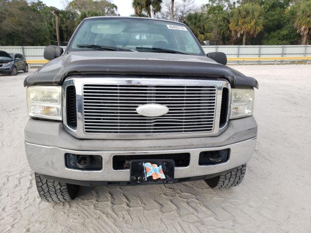 1FTSX21515EC94691 - 2005 FORD F250 SUPER DUTY GRAY photo 5