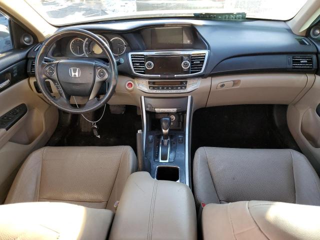 1HGCR2F80EA058348 - 2014 HONDA ACCORD EXL BEIGE photo 8