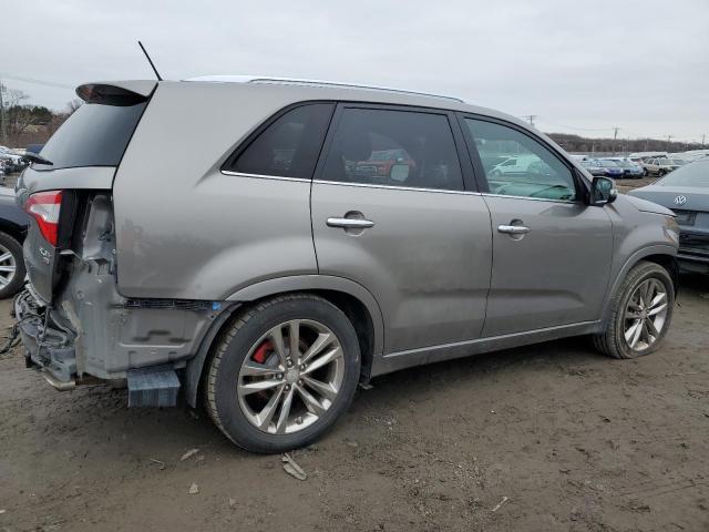 5XYKW4A76EG453020 - 2014 KIA SORENTO SX GRAY photo 3