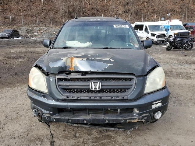 5FNYF18555B063398 - 2005 HONDA PILOT EXL GRAY photo 5