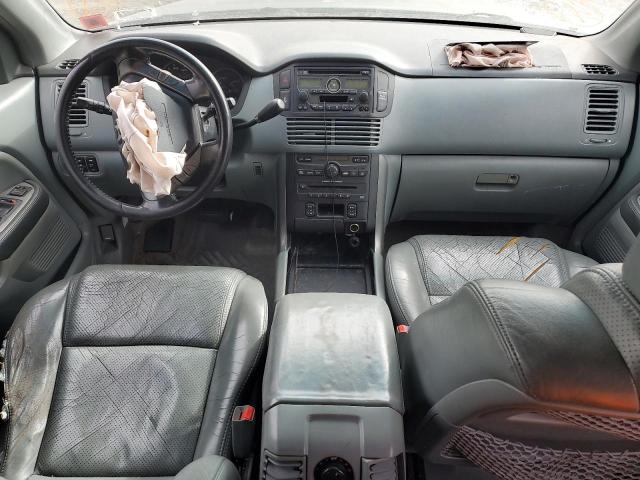 5FNYF18555B063398 - 2005 HONDA PILOT EXL GRAY photo 8