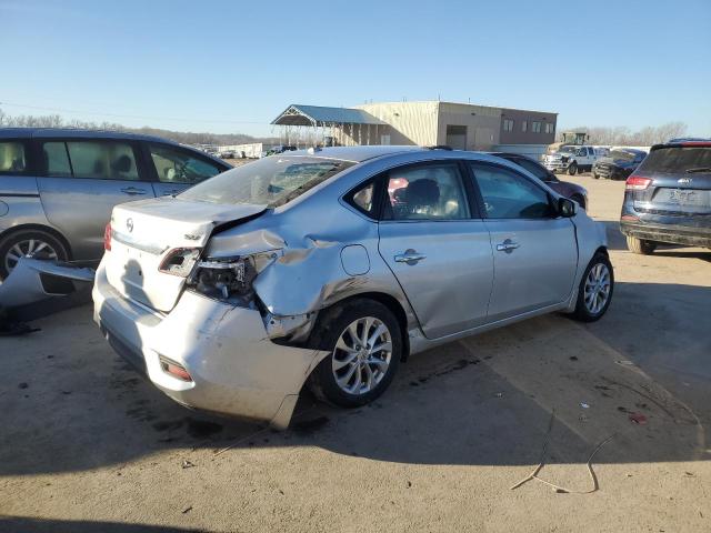 3N1AB7AP6HY355844 - 2017 NISSAN SENTRA S SILVER photo 3