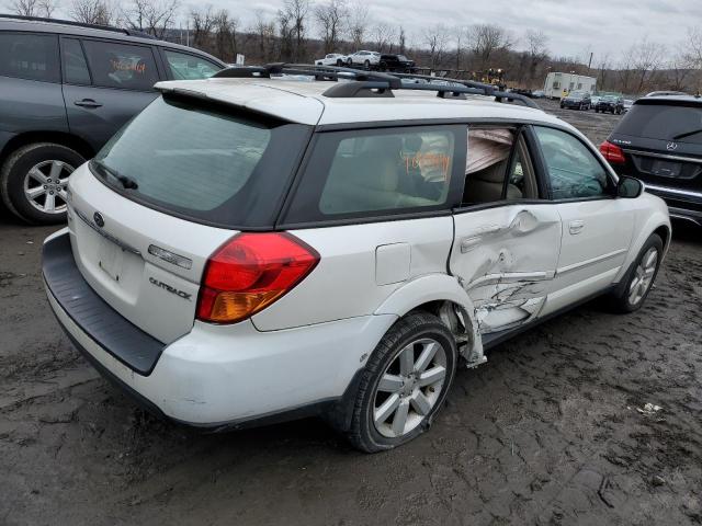 4S4BP62C377310350 - 2007 SUBARU OUTBACK OUTBACK 2.5I LIMITED WHITE photo 3