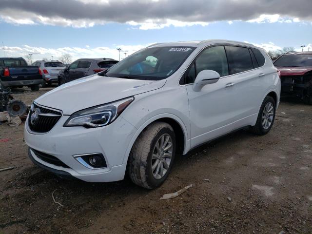 LRBFXCSA9KD005396 - 2019 BUICK ENVISION ESSENCE WHITE photo 1