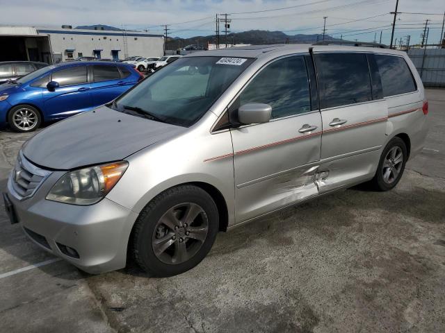 5FNRL38958B089130 - 2008 HONDA ODYSSEY TOURING SILVER photo 1