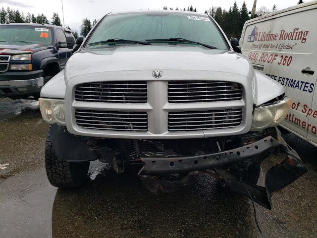 3D7KU28CX3G856127 - 2003 DODGE RAM 2500 ST SILVER photo 5