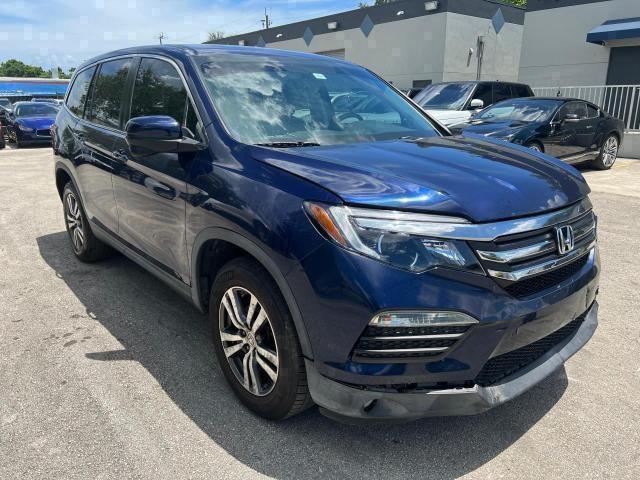 5FNYF5H39GB053420 - 2016 HONDA PILOT EX BLUE photo 4