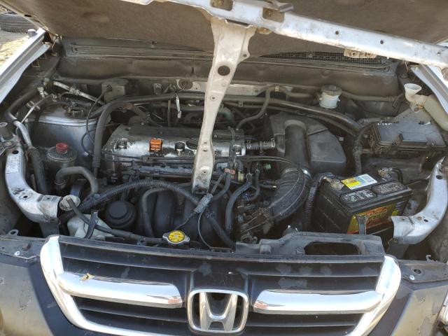 JHLRD68443C006637 - 2003 HONDA CR-V LX SILVER photo 11