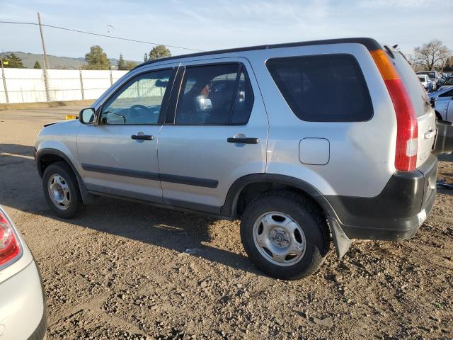 JHLRD68443C006637 - 2003 HONDA CR-V LX SILVER photo 2